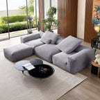 Mellow Extra Deep Sectional with Ottoman