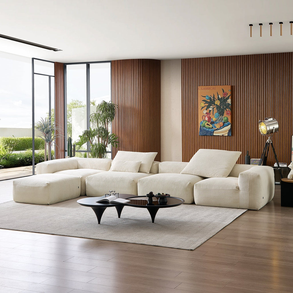 Mellow Extra Deep Sectional with Ottoman