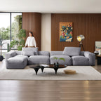 Mellow Extra Deep Sectional with Ottoman