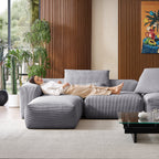 Mellow Extra Deep Sectional with Ottoman