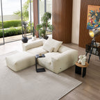 Mellow Extra Deep Sectional with Ottoman