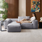 Mellow Extra Deep Sectional with Ottoman