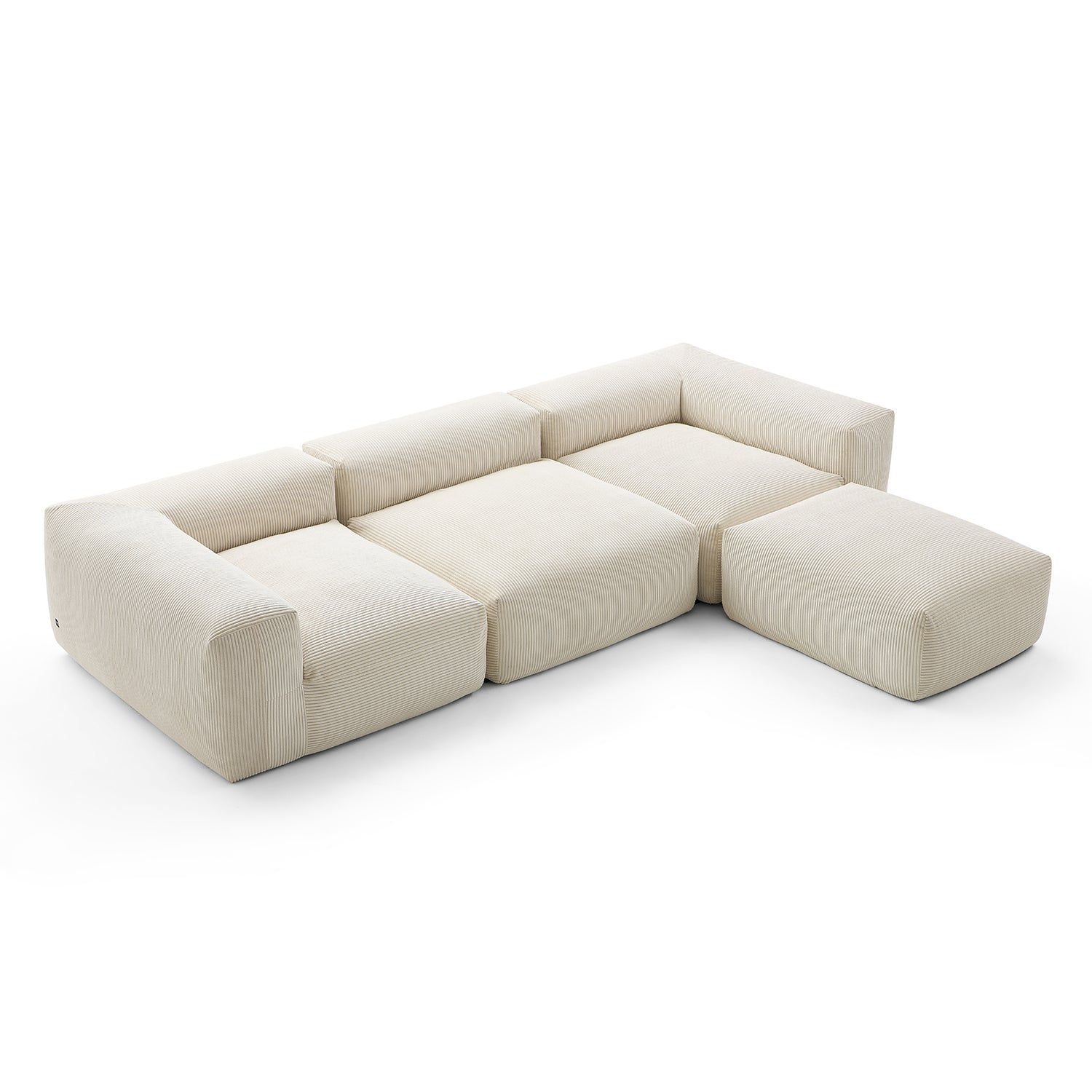 Mellow Extra Deep Sectional with Ottoman