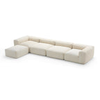 Mellow Extra Deep Sectional with Ottoman