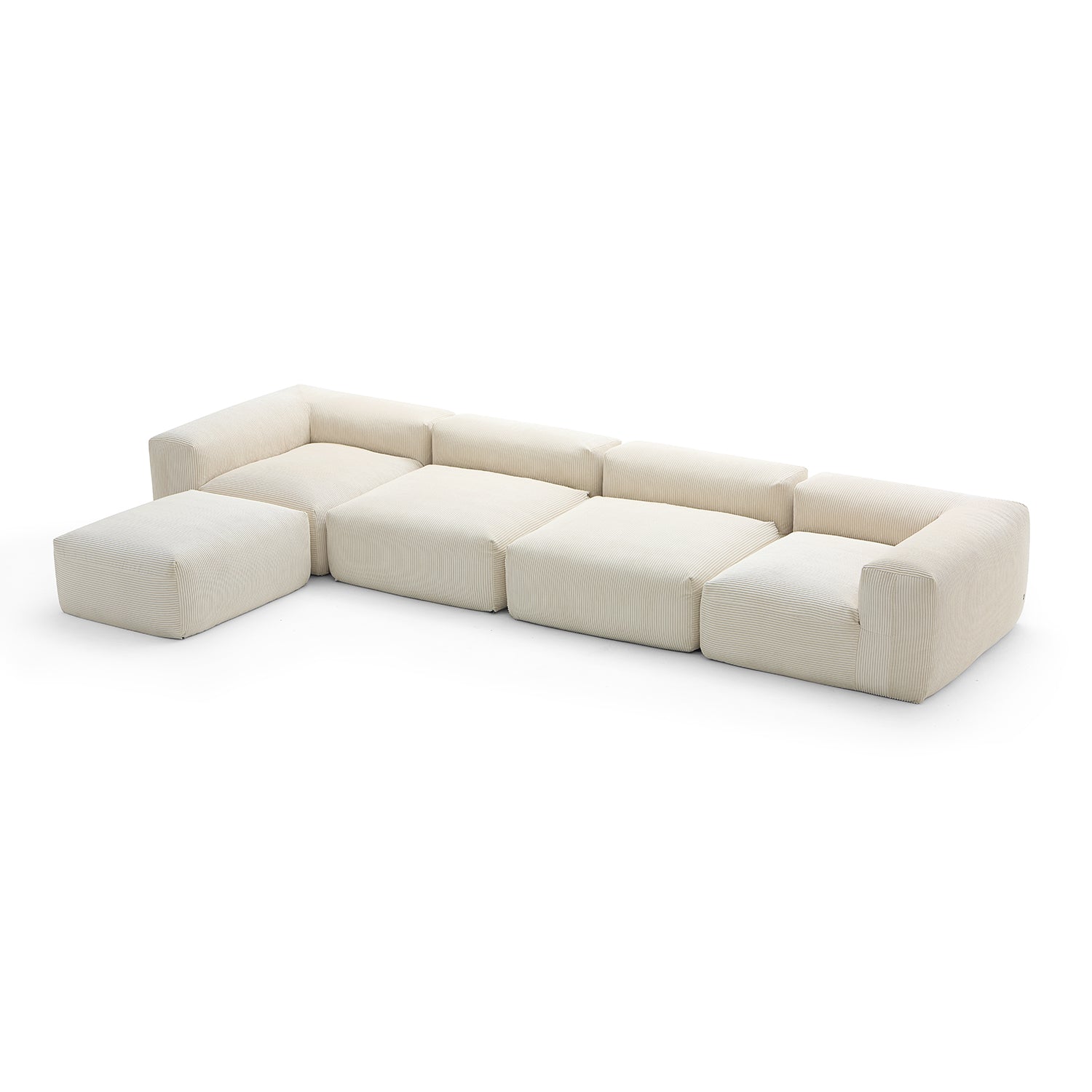 Mellow Extra Deep Sectional with Ottoman