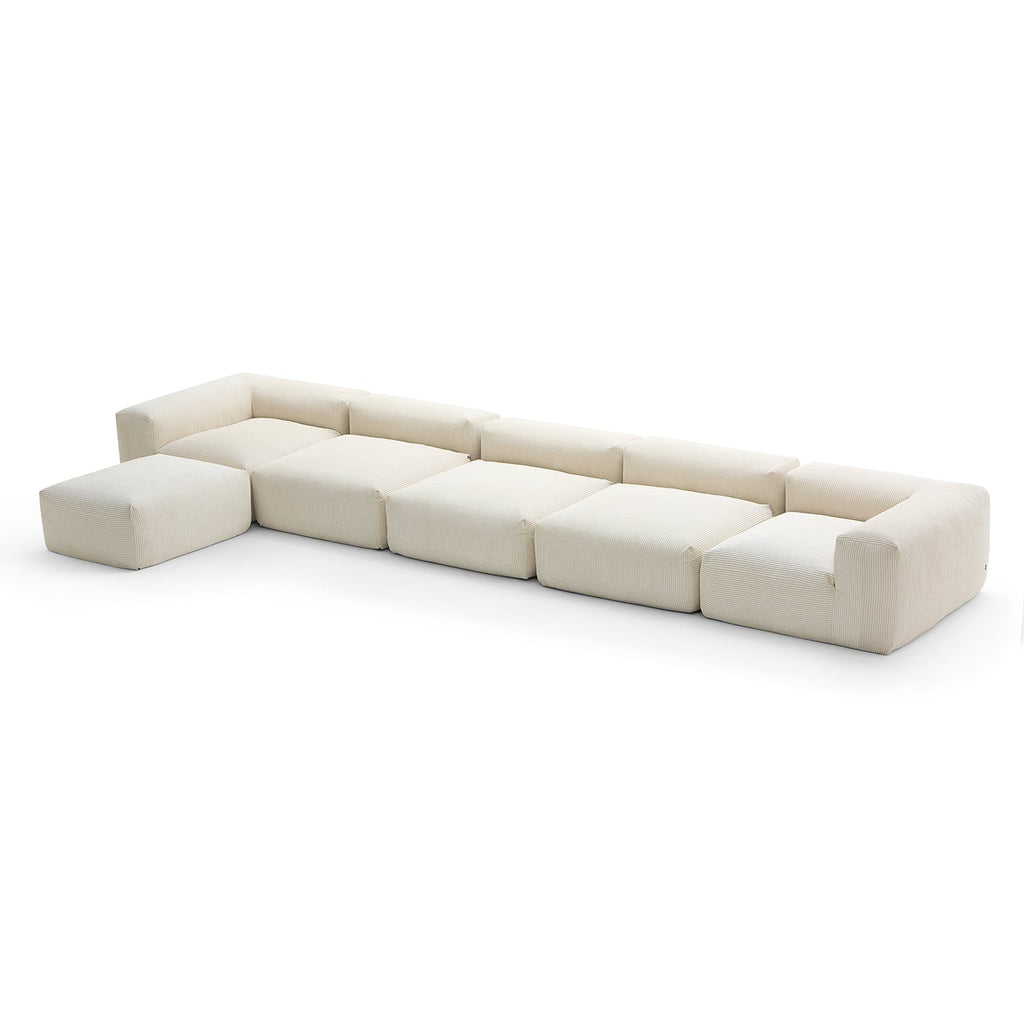 Mellow Extra Deep Sectional with Ottoman