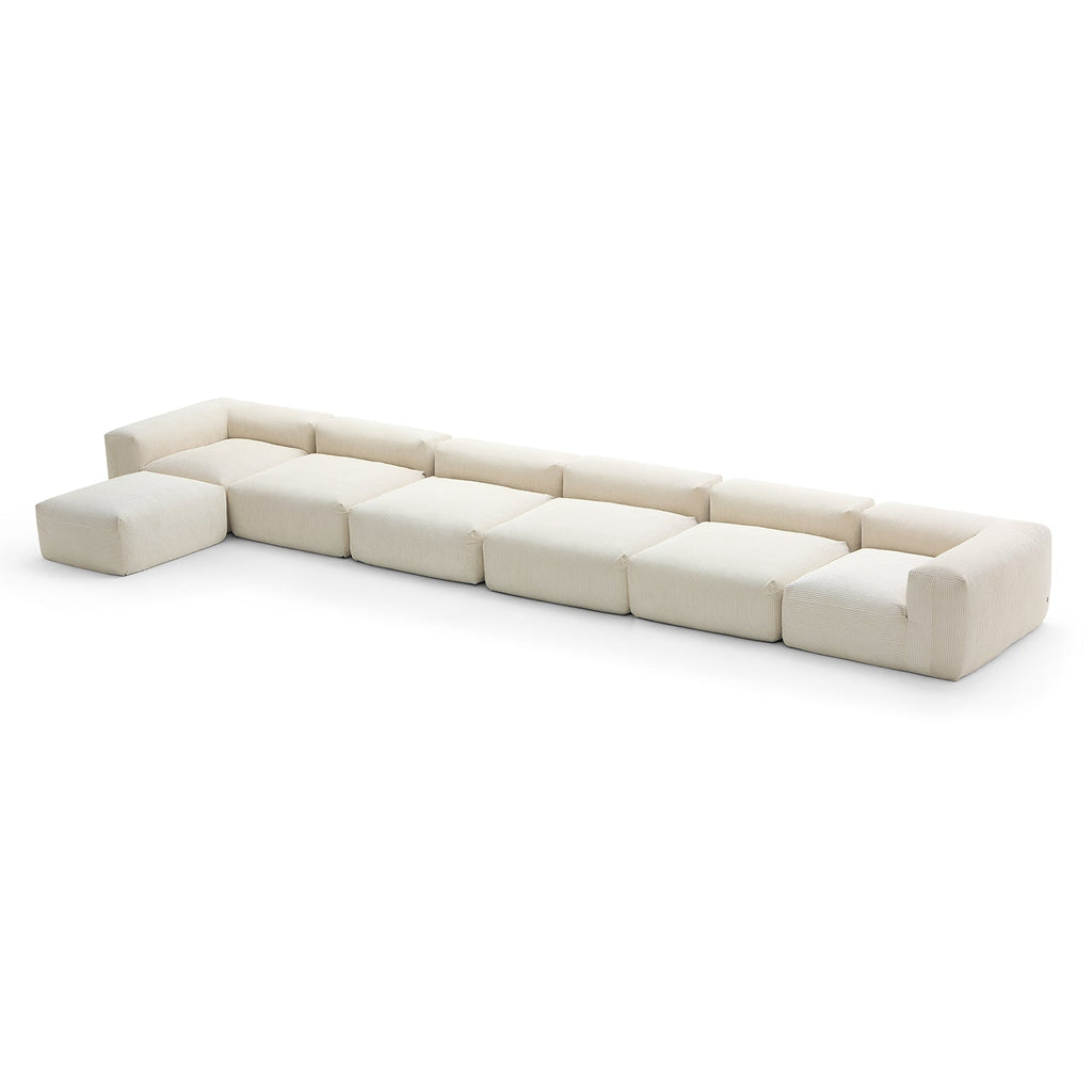 Mellow Extra Deep Sectional with Ottoman