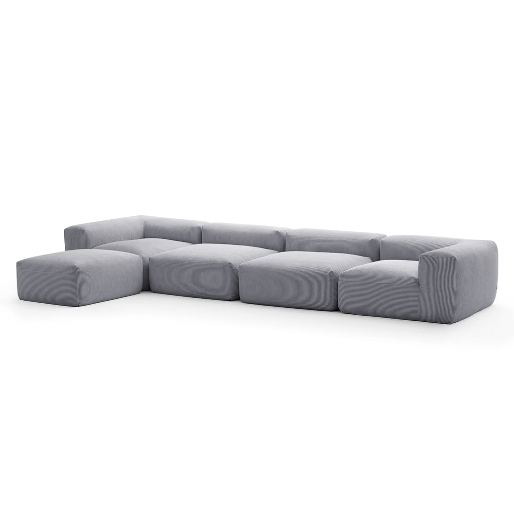 Mellow Extra Deep Sectional with Ottoman
