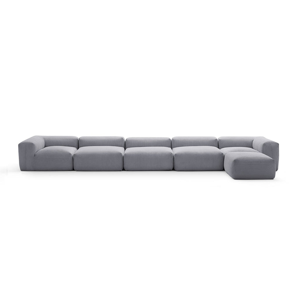 Mellow Extra Deep Sectional with Ottoman