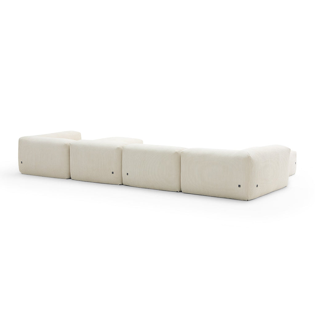 Mellow Extra Deep U Sectional with Ottoman