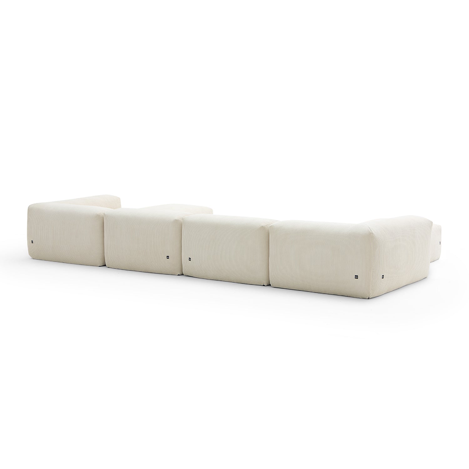 Mellow Extra Deep U Sectional with Ottoman