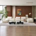 Mellow Extra Deep U Sectional with Ottoman