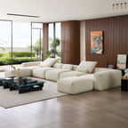 Mellow Extra Deep U Sectional with Ottoman