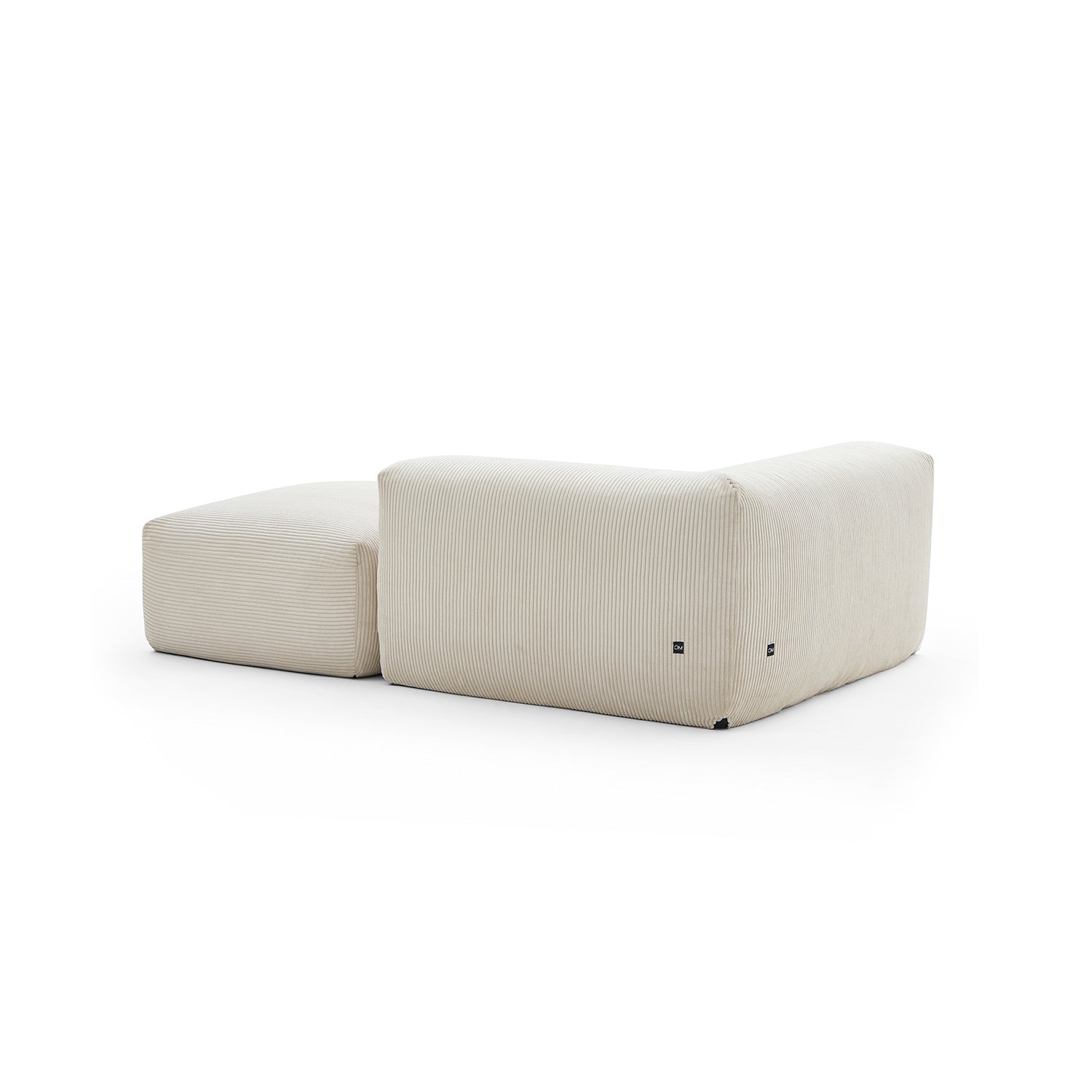 Mellow Half-Closed Sectional with Ottoman