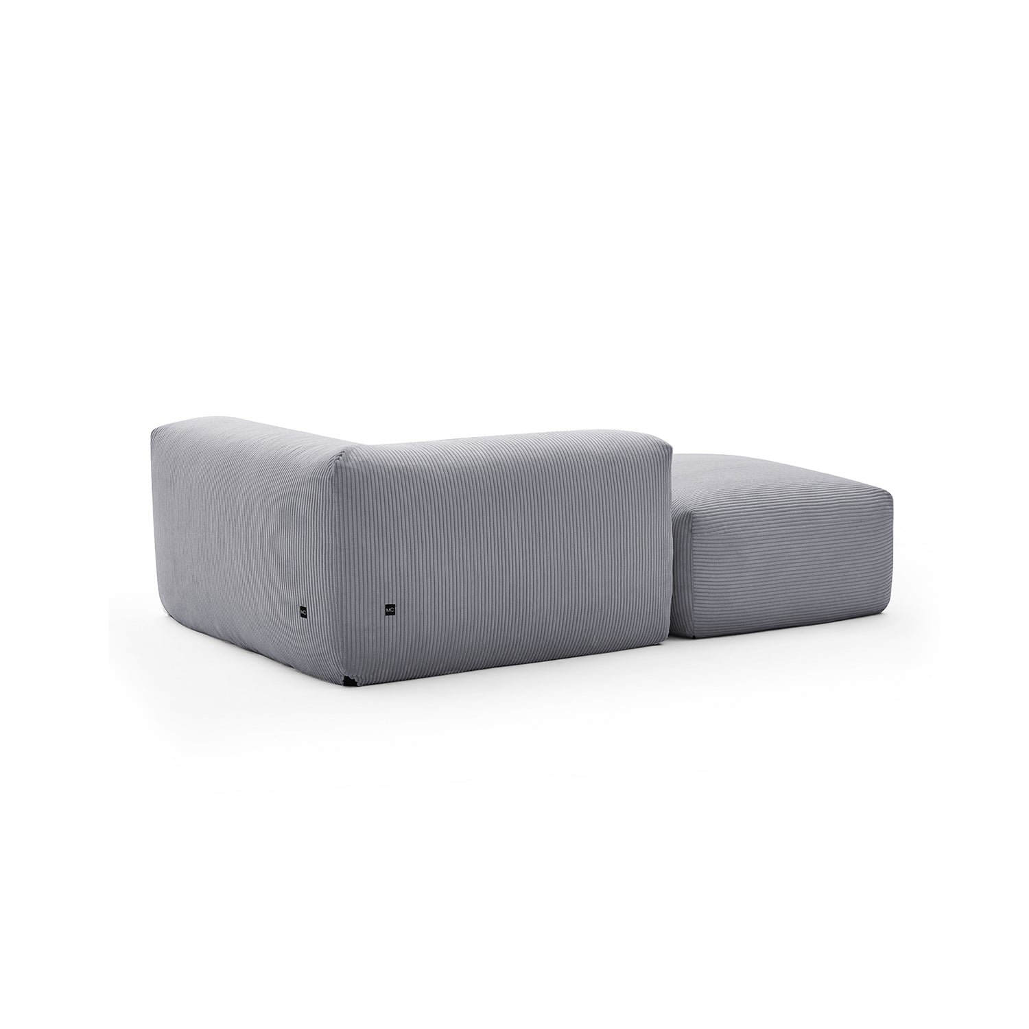 Mellow Half-Closed Sectional with Ottoman