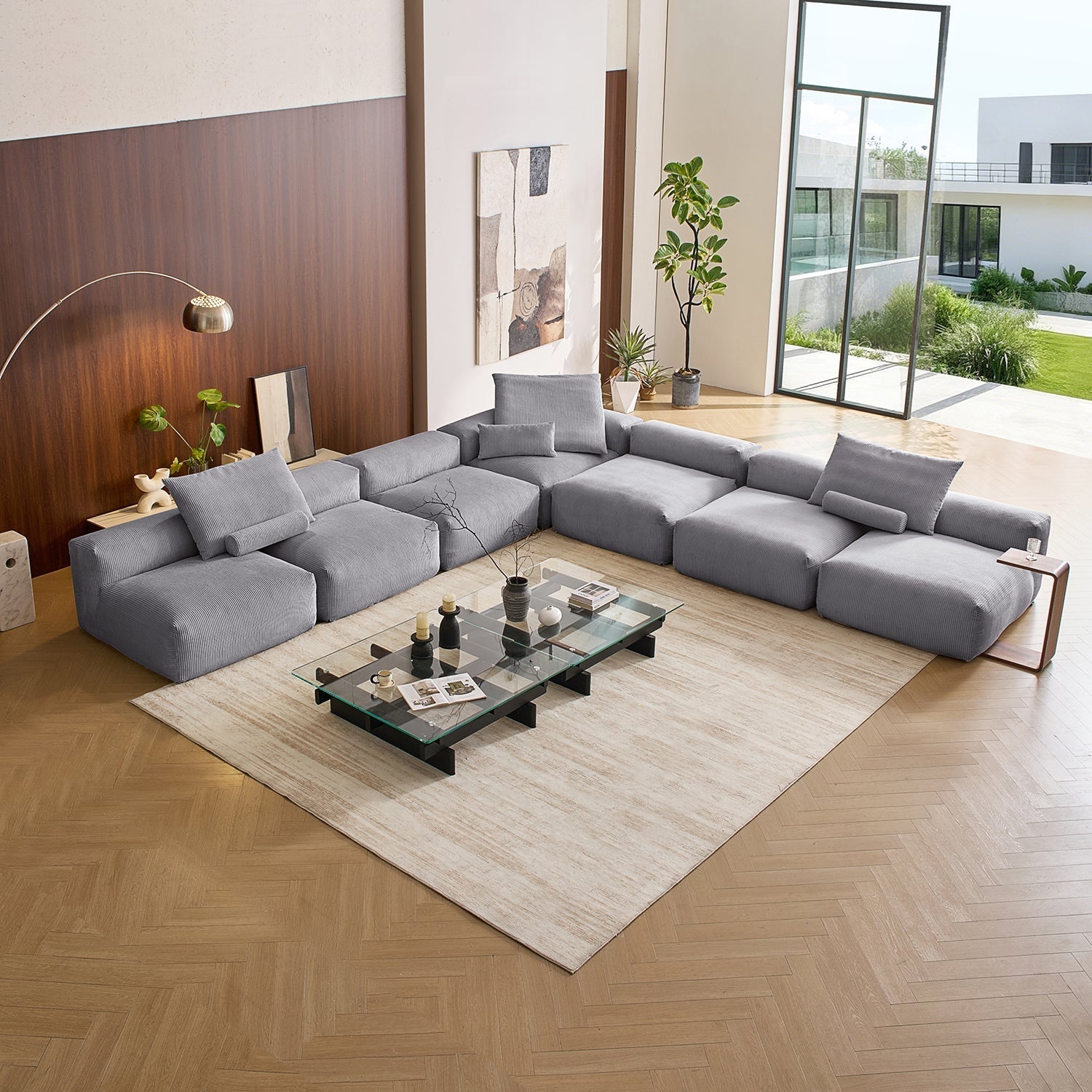 Mellow Open L Sectional