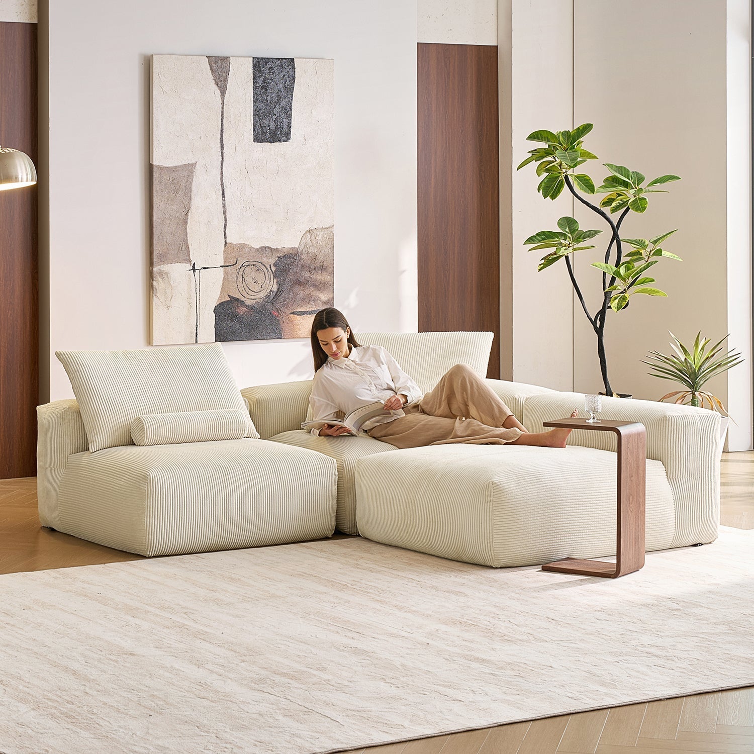 Mellow Open L Sectional