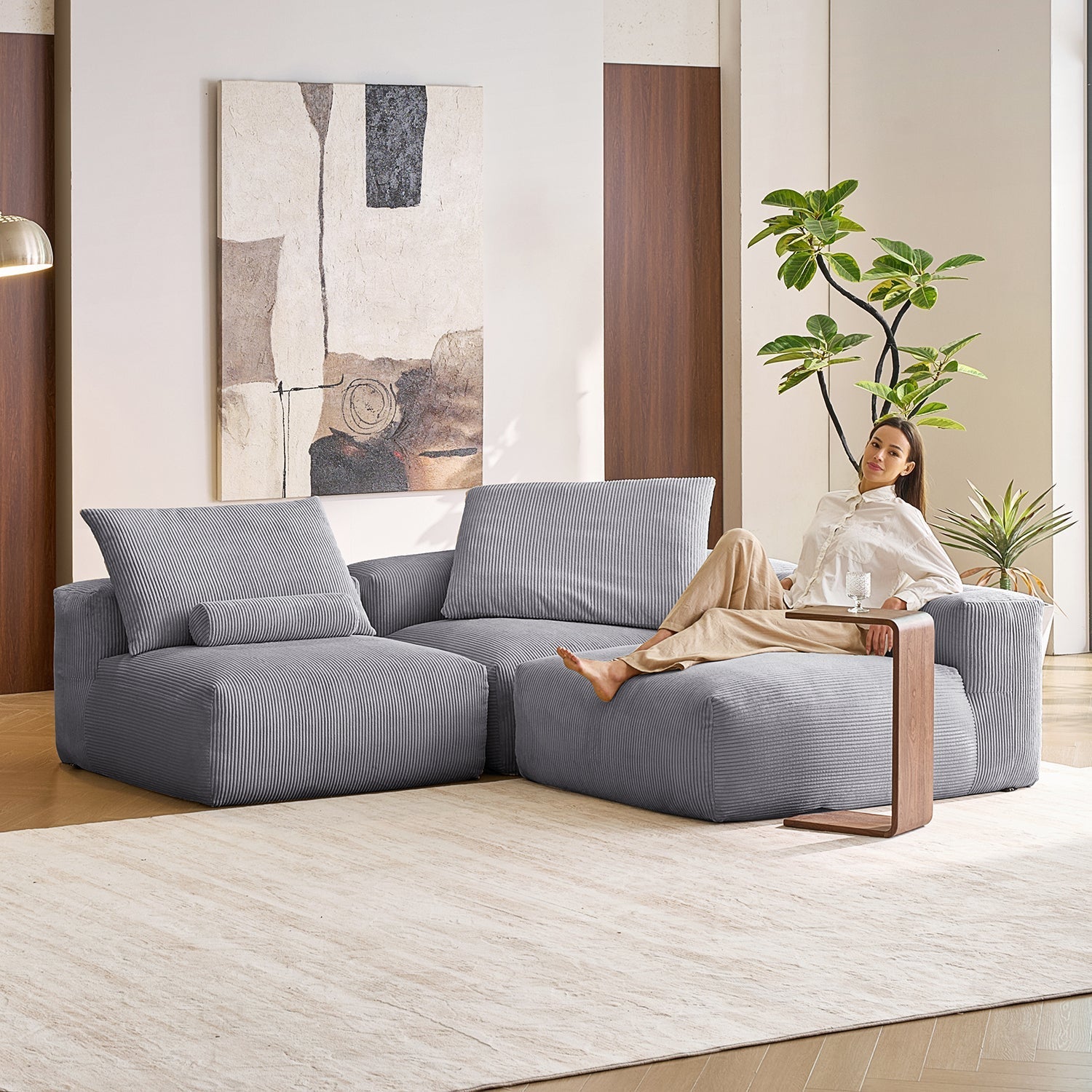Mellow Open L Sectional