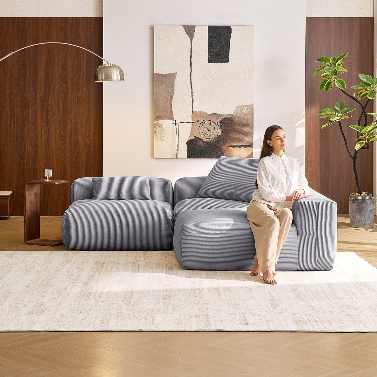 Mellow Open L Sectional