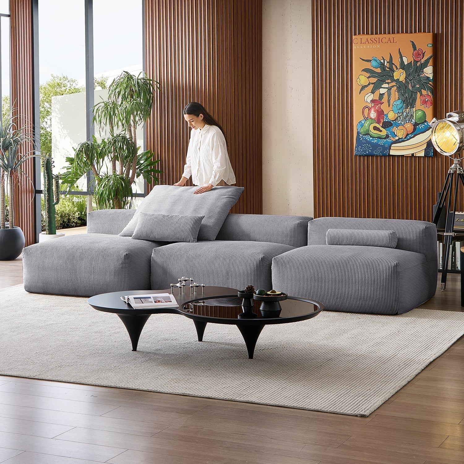 Mellow Open Sectional