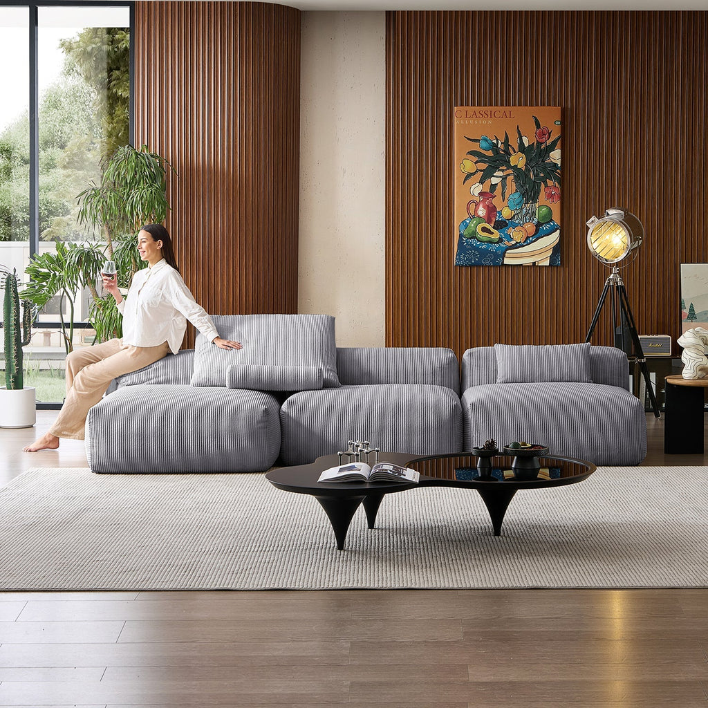 Mellow Open Sectional