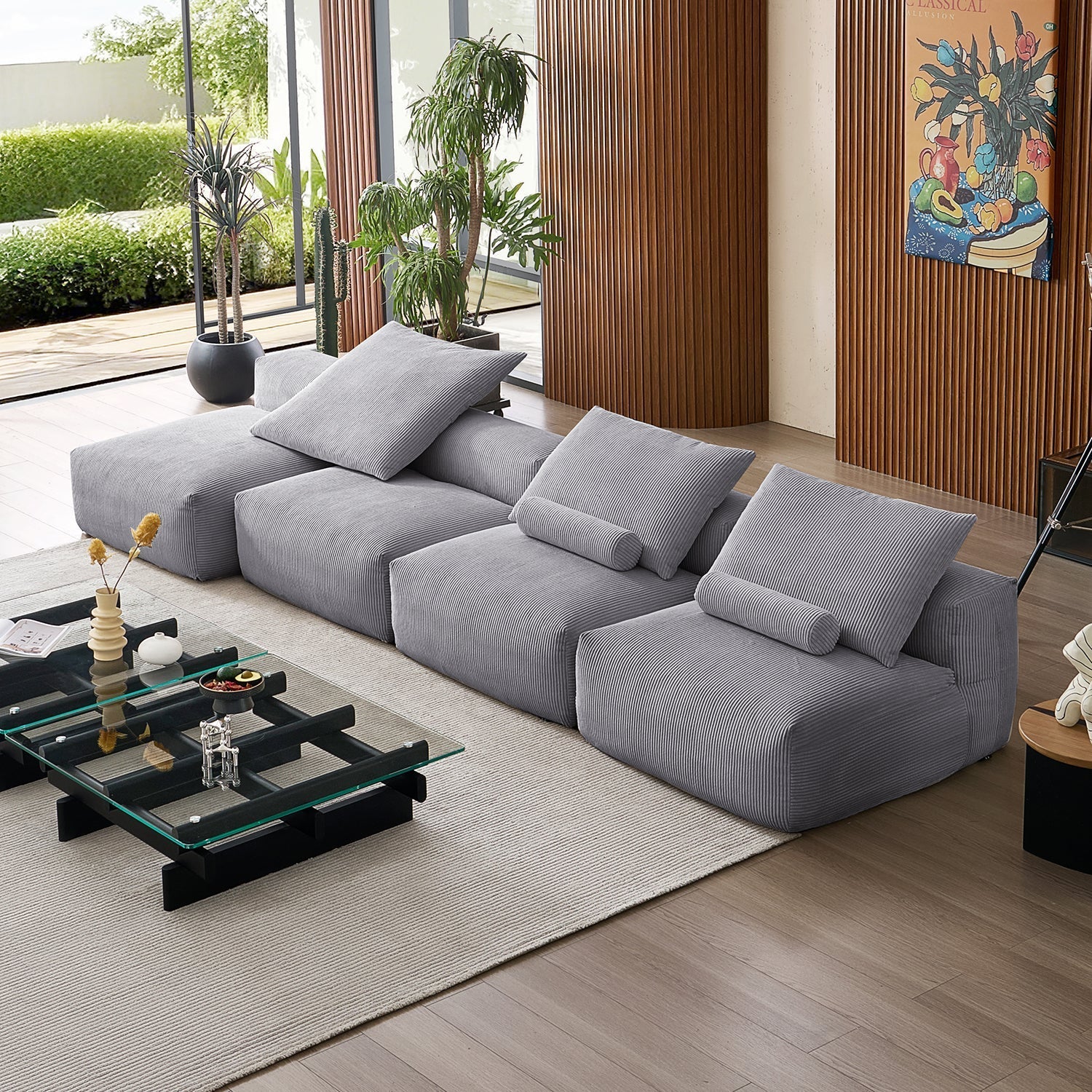 Mellow Open Sectional