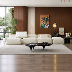 Mellow Open Sectional with Ottoman