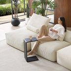 Mellow Open Sectional with Ottoman