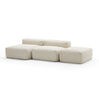 Mellow Open Sectional with Ottoman