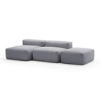 Mellow Open Sectional with Ottoman