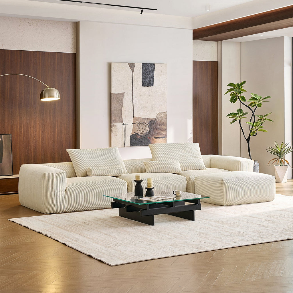 Mellow Sectional with Ottoman