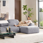 Mellow Sectional with Ottoman