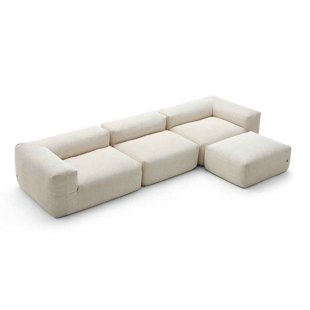 Mellow Sectional with Ottoman
