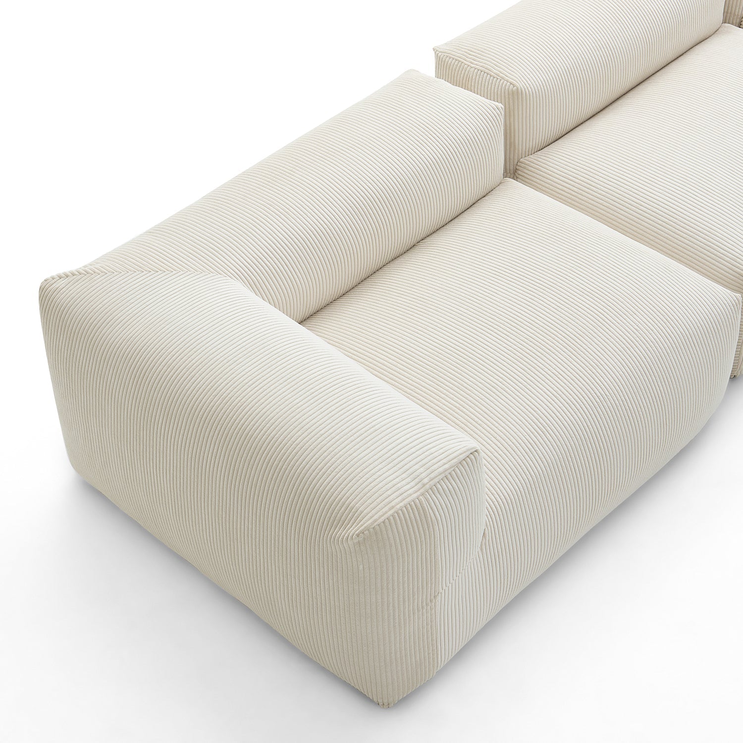 Mellow U Sectional with Ottoman