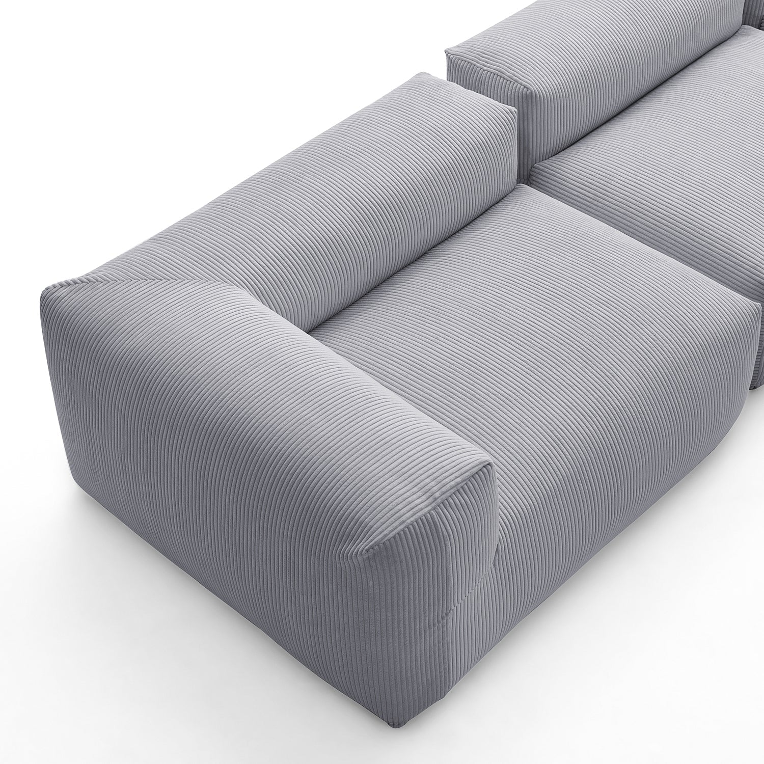 Mellow U Sectional with Ottoman