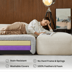 Mellow Extra Deep Sectional with Ottoman