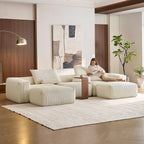 Mellow U Sectional with Ottoman