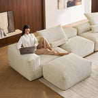 Mellow U Sectional with Ottoman