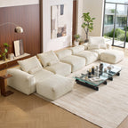 Mellow U Sectional with Ottoman