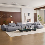 Mellow U Sectional with Ottoman