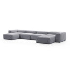 Mellow U Sectional with Ottoman