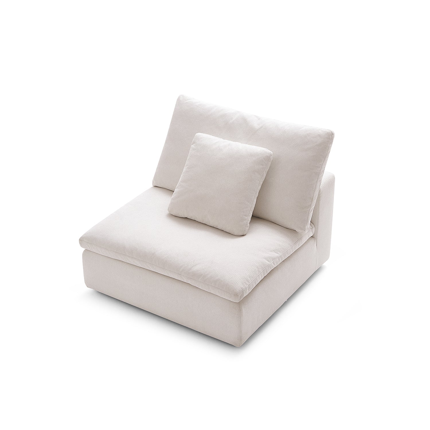 Tivoli Cloud Couch Armless Modular Seat