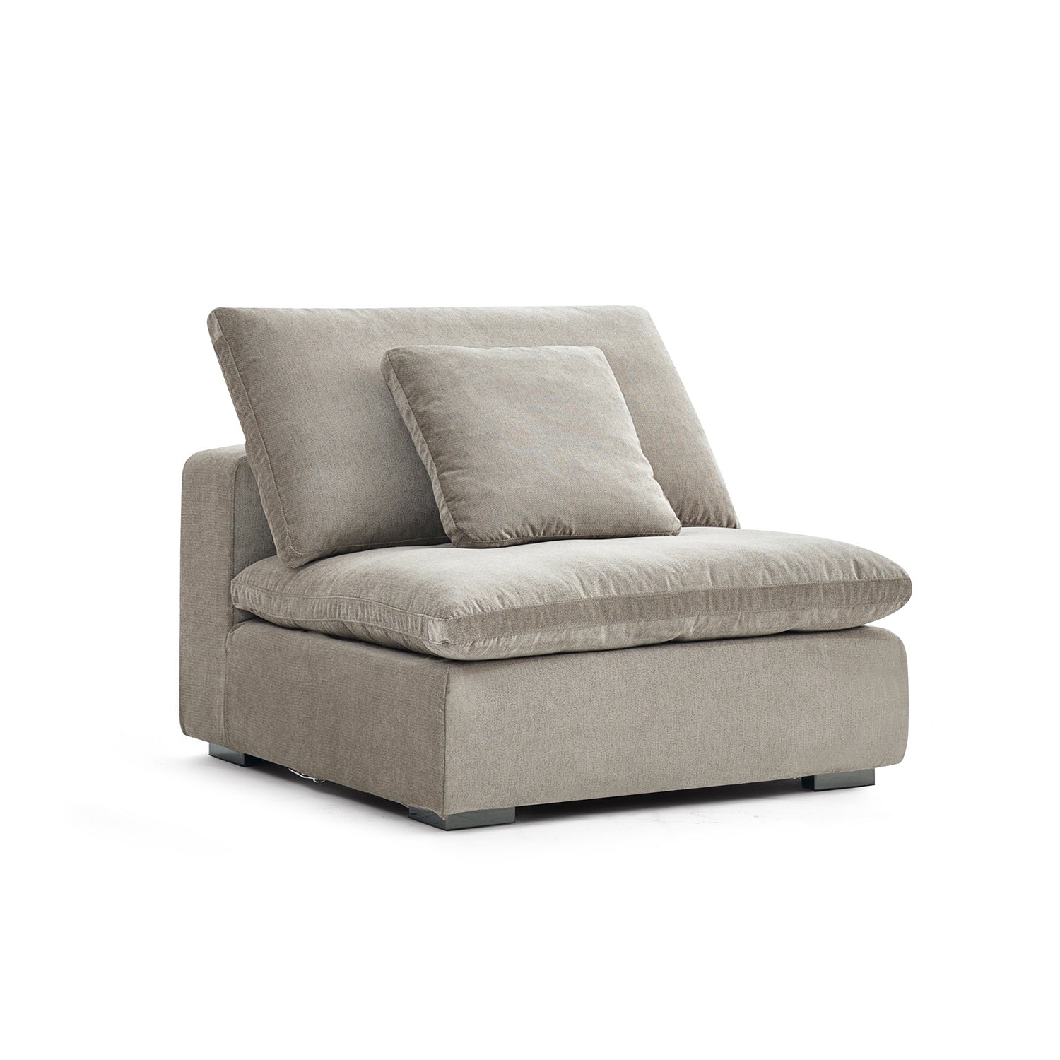 Tivoli Cloud Couch Armless Modular Seat