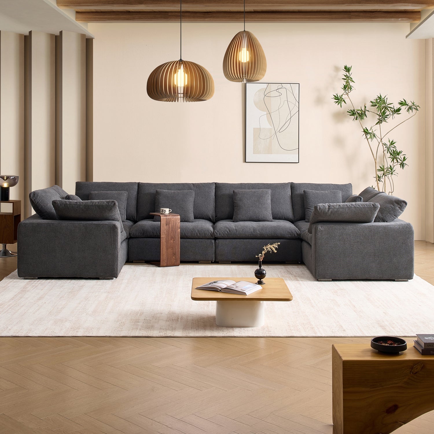 Tivoli Cloud U Closed Sectional
