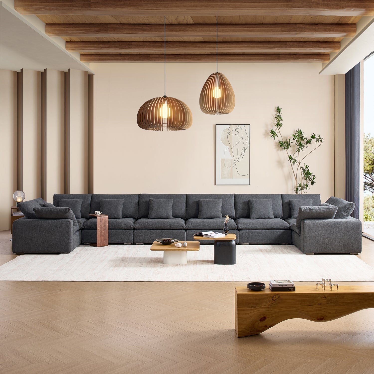 Tivoli Cloud U Closed Sectional