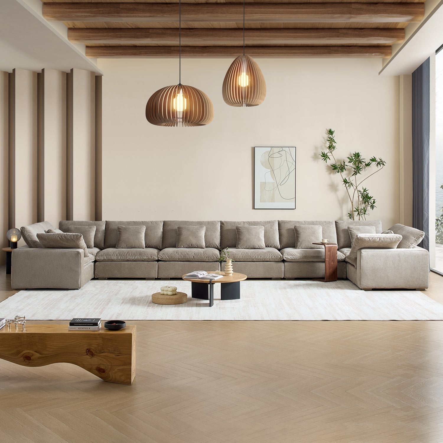 Tivoli Cloud U Closed Sectional