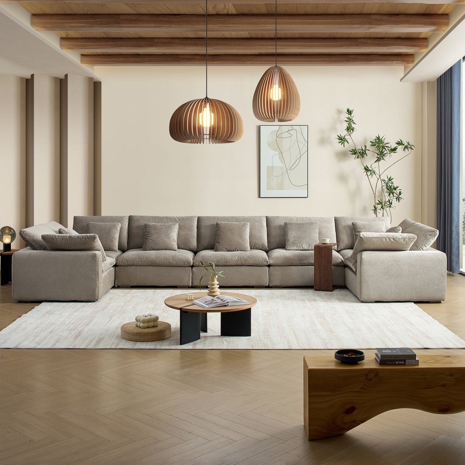 Tivoli Cloud U Closed Sectional