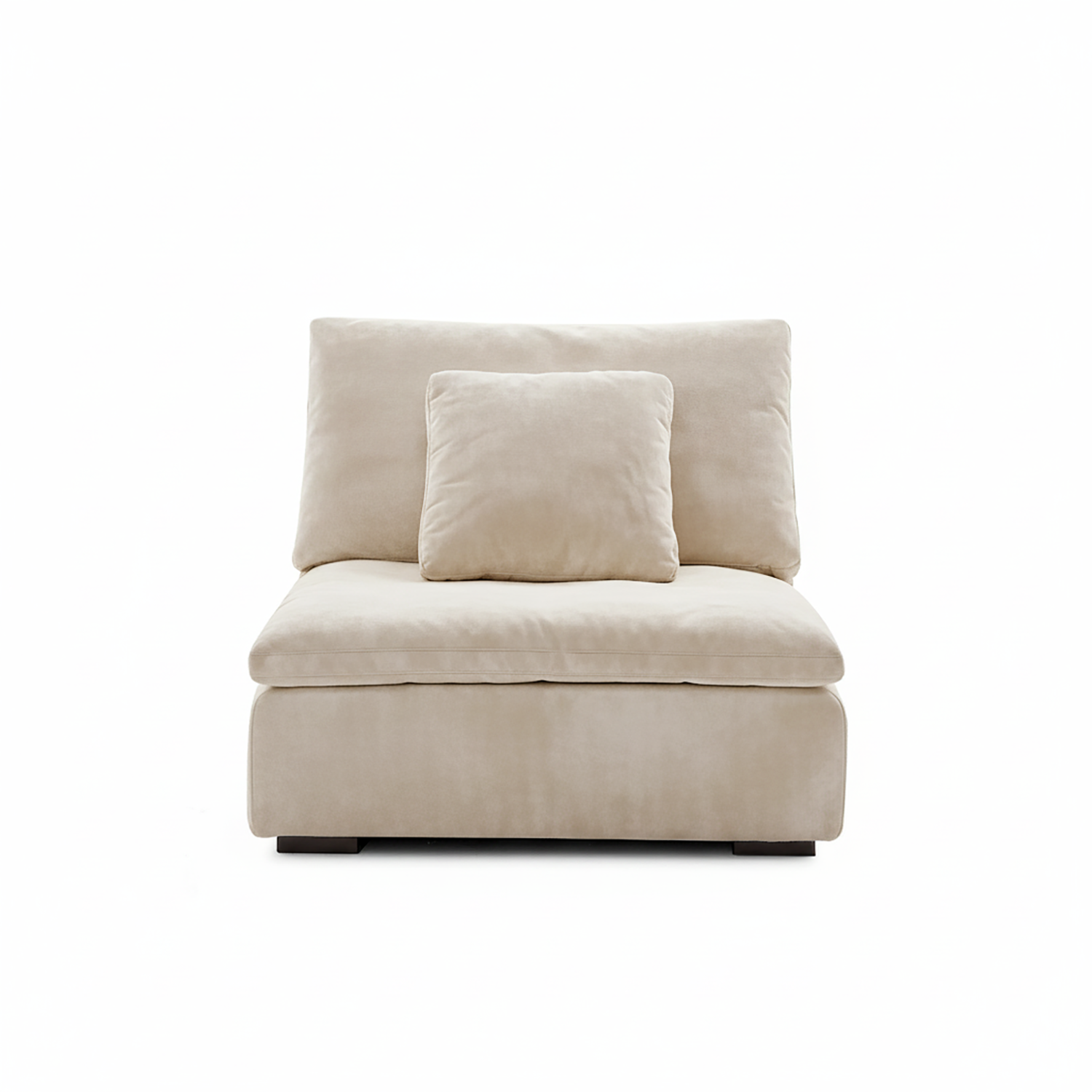 Tivoli Cloud Couch Armless Modular Seat