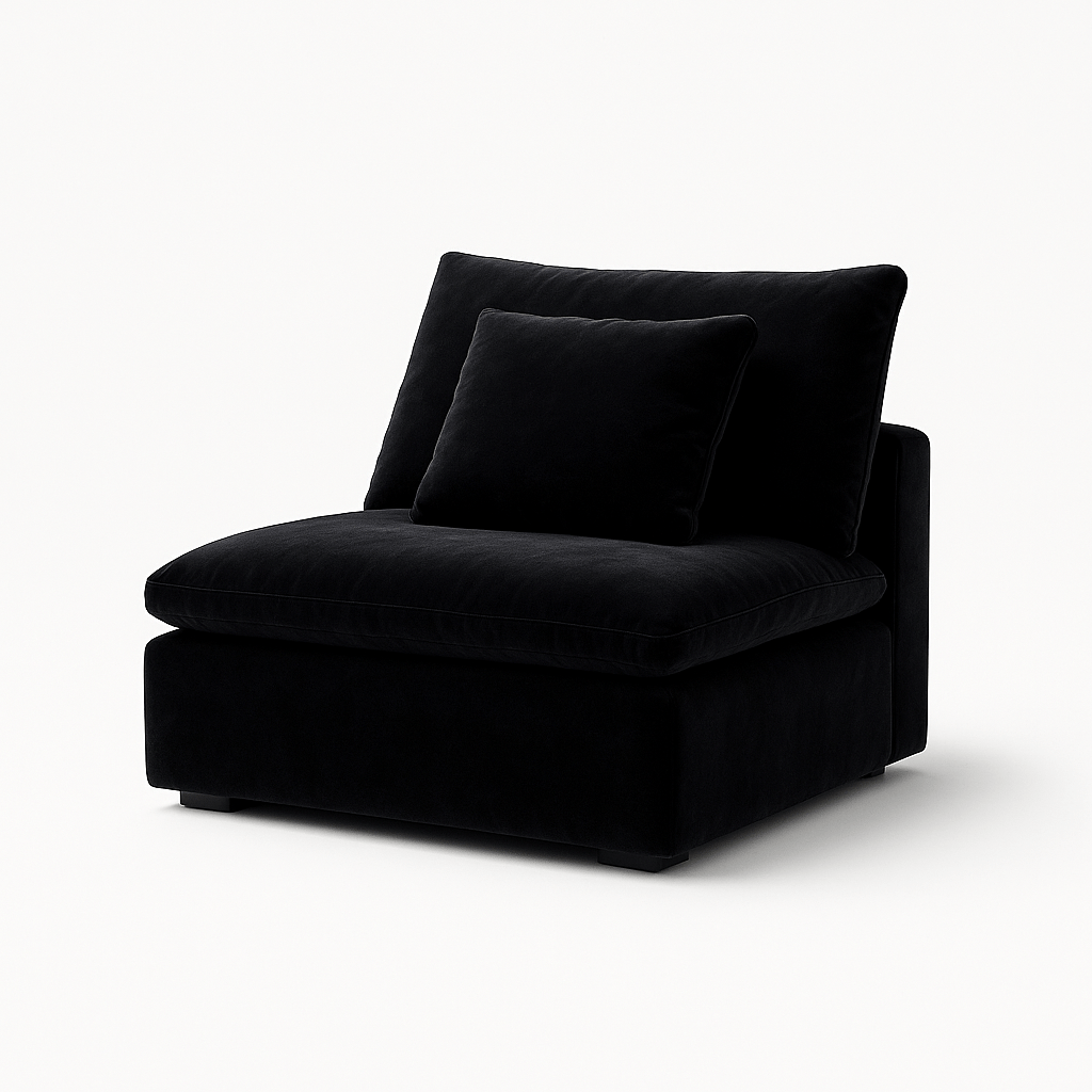 Tivoli Cloud Couch Armless Modular Seat