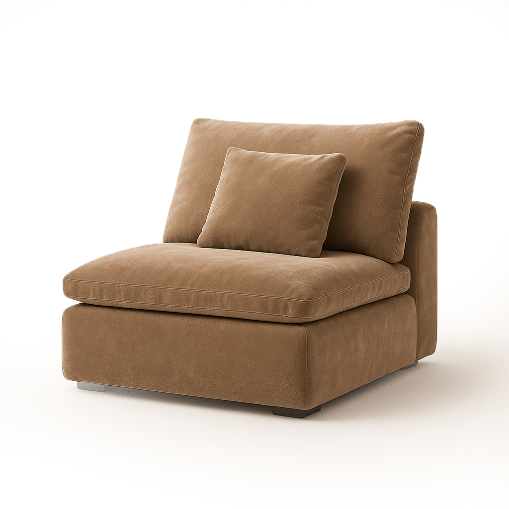 Tivoli Cloud Couch Armless Modular Seat